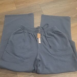 SKIMS Blue Fleece Sweatpants